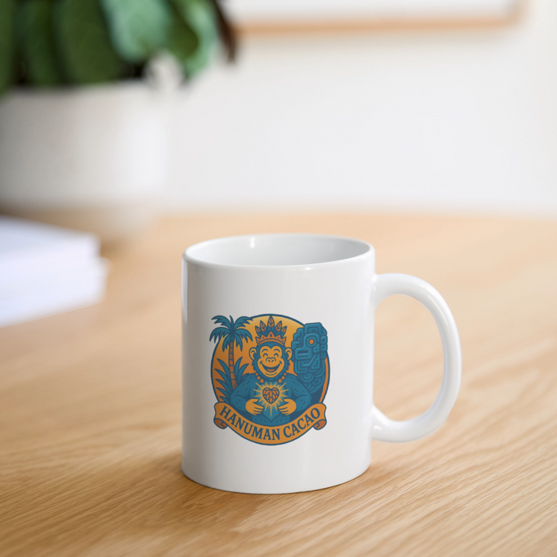 Tasse Hanuman Classic Logo - white