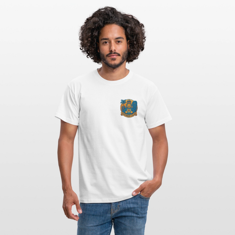 Men's T-Shirt Classic Hanuman Logo - white